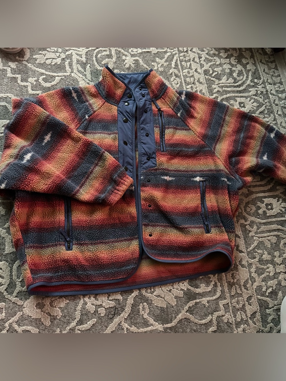 American eagle fleece jacket